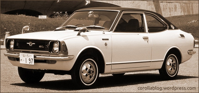 Toyota Corolla 1966 az első modell